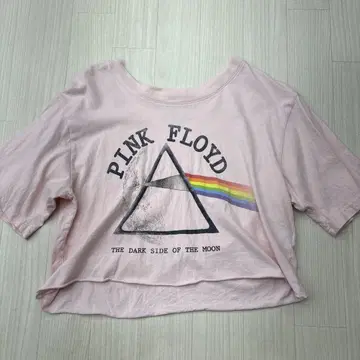 Pink Floyd 1972-73 월드 투어 T셔츠 컷오프