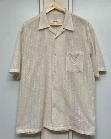 Time is on GEOMETRIC LACE SHIRTS