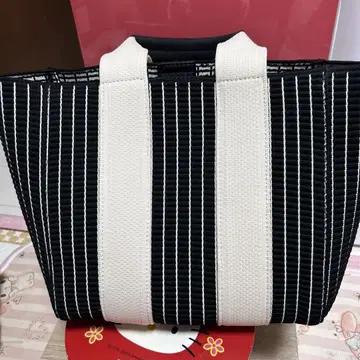 ZARA 스트라이프 토트백