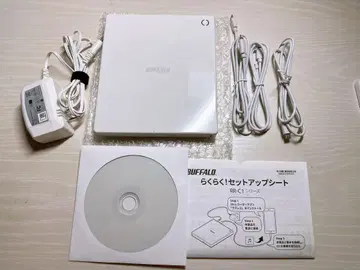 버팔로 스마트폰용 CD 레코더 [라쿠레코] RR-C1-WH