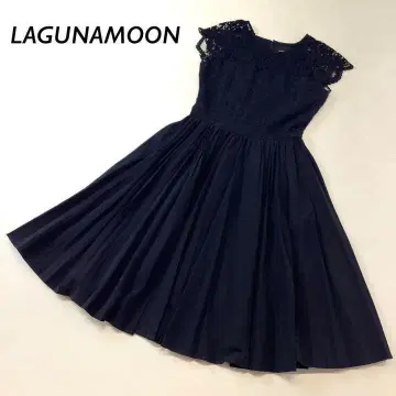 [새상품급] lagunamoon 라그나무운 레이스 플레어 원피스