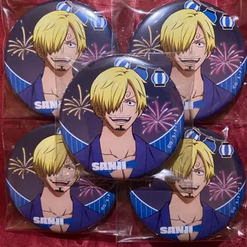 원피스 onepiece 무기와라 스토어 신주쿠 캔뱃지 5개 상디 B