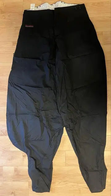 SHINYA KOZUKA x 도라이치 초초 롱 봉탄 팬츠 블랙 S 사이즈
