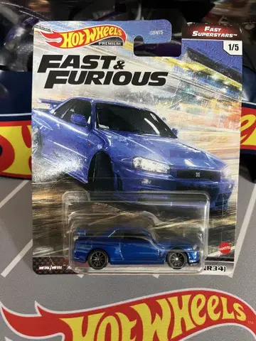 Hotwheels FAST&FURIOUS GTR BNR34