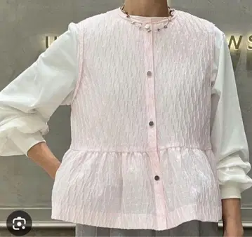 UNITEDARROWS 유나이티드 애로우즈 에어리 자카드 베스트