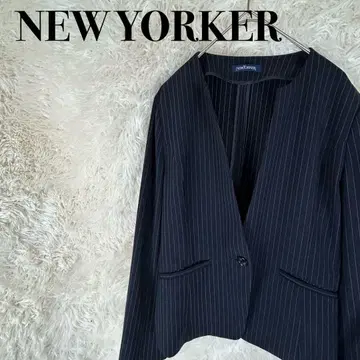 NEWYORKER 스트라이프 수트 셋업
