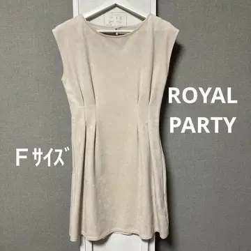 [ ROYAL PARTY ] 슬리브리스 원피스 F 사이즈