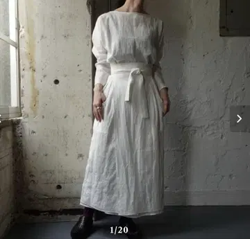 SP 에슈페 / LINEN APRON ONEPIECE