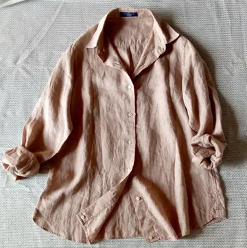 INED 카슈쿨 린넨 셔츠 린넨100% MONTI