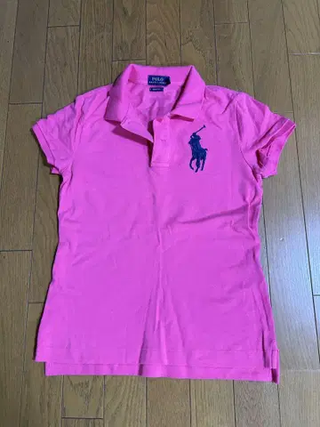 Polo Ralph Lauren 핑크 Big pony 피케 셔츠 XS