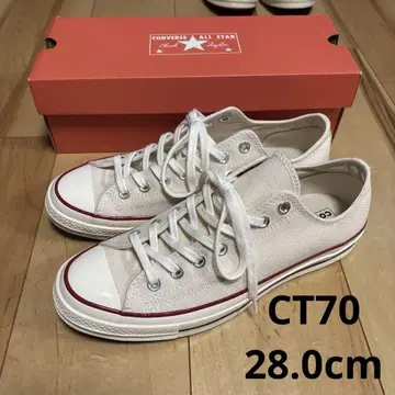 컨버스 척테일러 CT70 로우 아이보리 28.0cm 새상품 박스 포함