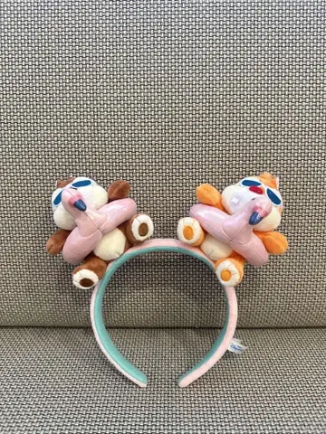 칩과 데일 머리띠 핑크
