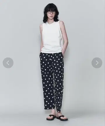 <6(ROKU)> DOT PRINT PANTS/팬츠