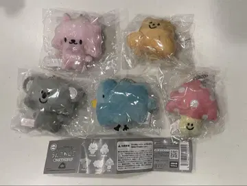 응꼬강아지 봉제 인형 마스코트 세트
