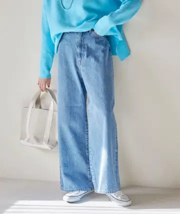 LE DENIM 배기 팬츠 여성용