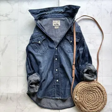 RALPH LAUREN 랄프 로렌 웨스턴 데님 셔츠 사이즈 4