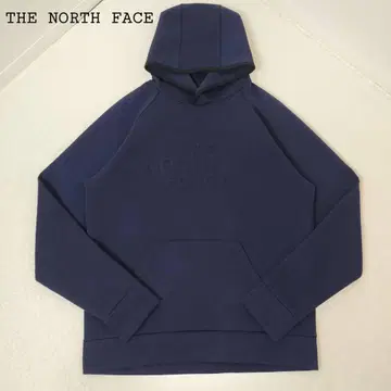 THE NORTH FACE 풀오버 후드티 네이비 3D 로고 M