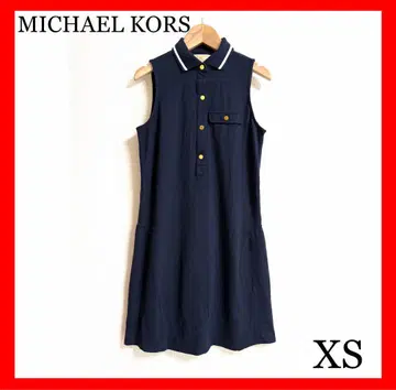 MICHAEL KORS 마이클코어스 네이비 슬리브리스 원피스 XS