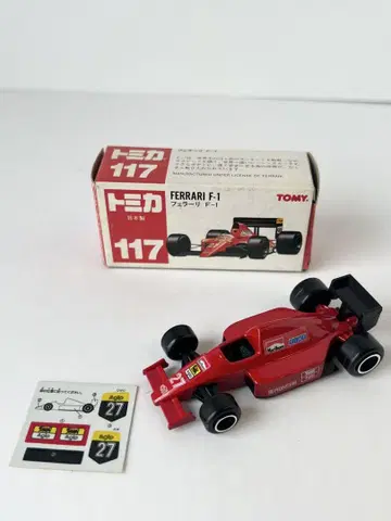 토미카 페라리 F-1 117 1/64