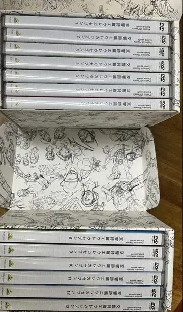 교향시편 에우레카 세븐 DVD 전 13권 세트 BOX 포함