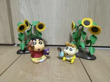짱구는 못말려 피규어 세트 해바라기 포함