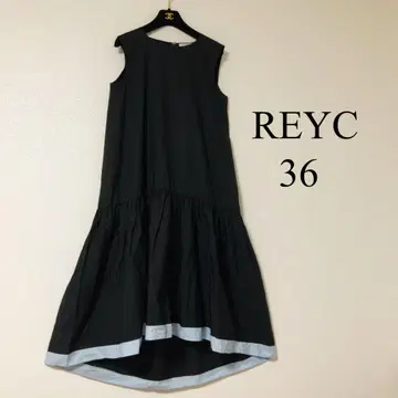 REYC 헴 플레어 원피스 색스