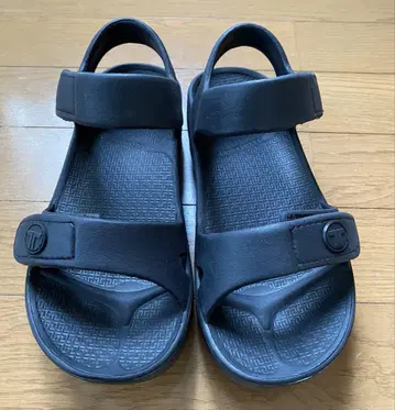 테릭 스포츠 샌들 통굽