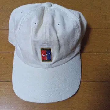 90s Nike 자수 로고 화이트 캡