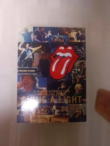 새상품급 SHINE A LIGHT 롤링 스톤스 DVD 새상품 티셔츠