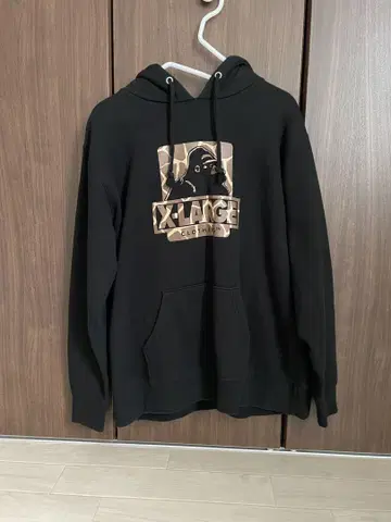 XLARGE 후드 부착 후드티 XL 사이즈 블랙