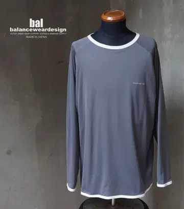 00년대 일본제 balanceweardesign 링거 긴팔 티셔츠 롱T