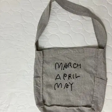 MarchAprilMay 린넨 숄더백 13L [ 2024년 ] 아이보리