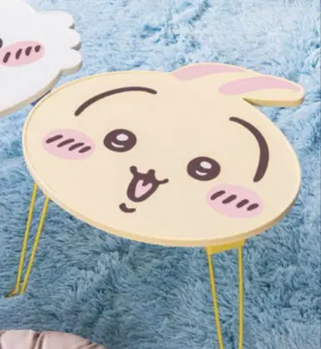 치이카와 얼굴 접이식 미니 테이블 토끼