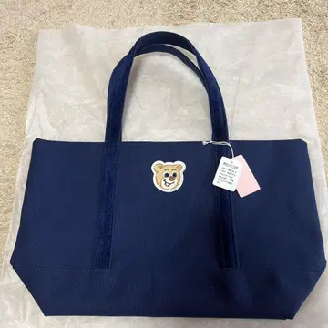 페일러 올드 테디 토트백 네이비