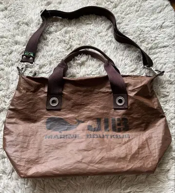 JIB 지퍼 토트 S 브라운 스트랩 포함 한정 컬러