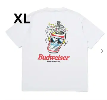 Budweiser x Challenger 티셔츠 화이트