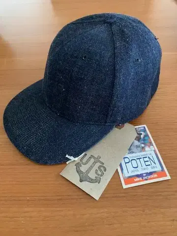 [ XL ] WAREHOUSE x POTEN USN 데님 캡