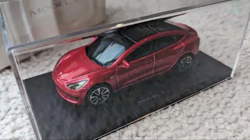 [새상품] Tesla/테슬라 MODEL 3 미니카 1/43 스케일 빨간색