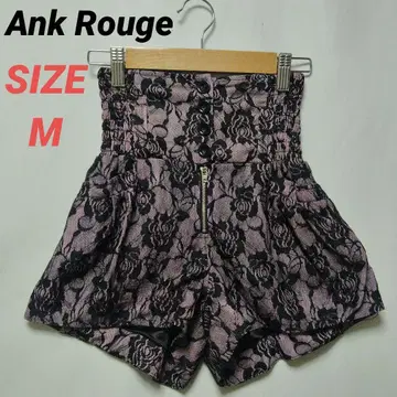 Ank Rouge 앙크루즈 숏팬츠 꽃무늬 레이스 하이웨스트 M