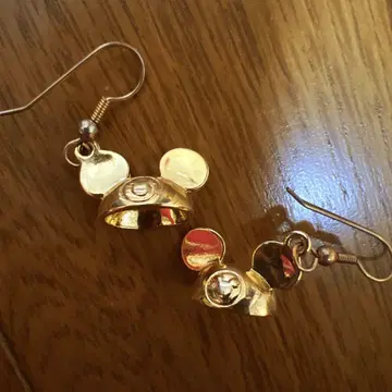 플로리다 DISNEY 이어햇 모양 미키 귀걸이 레어 빈티지