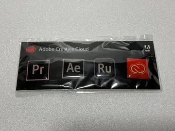 [새 상품] Adobe Creative Cloud 핀 배지 4종 세트