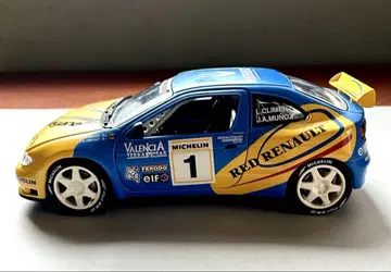 Renault Clio 1/18 다이캐스트 미니카 랠리 사양 새상품급!