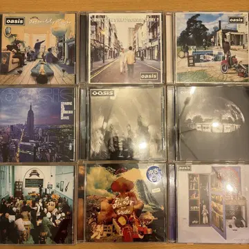 oasis 오아시스 CD 앨범 세트