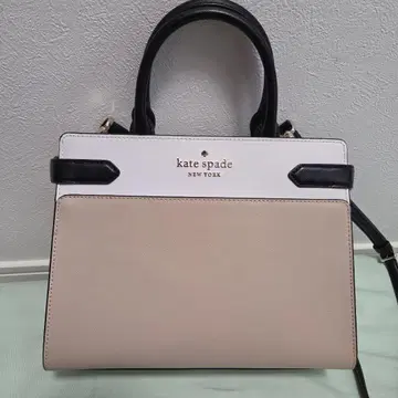 kate spade 숄더백 베이지/화이트/블랙