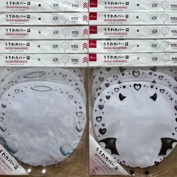 DAISO 다이소 부채 커버 부채 케이스 천사 악마 각 5매 총 10매