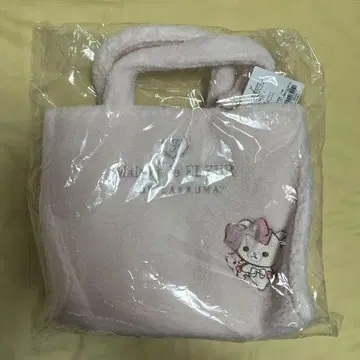 Maison de FLEUR 코리락쿠마 보아 토트백 핑크
