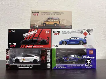 MINI GT GT-R 에바 advan pandem land rover
