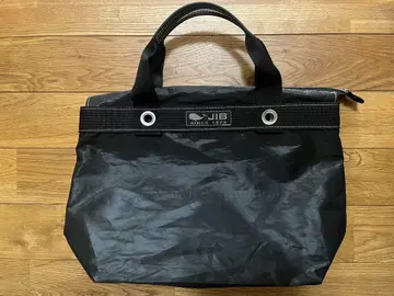 JIB 지퍼 달린 토트백 블랙
