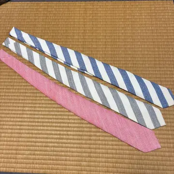 Made in Japan, 실크 & 울 Lampas 넥타이 세트