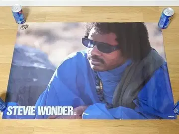 레어 80년대 빈티지 모타운 스피디 원더 포스터 당시 물품